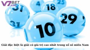 Giải đặc biệt luôn là giải có giá trị cao nhất trong xổ số miền Nam