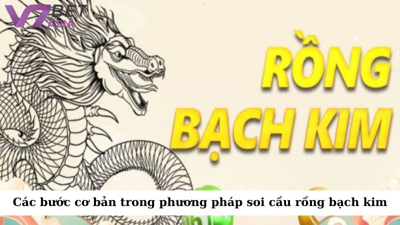 Các bước cơ bản trong phương pháp soi cầu rồng bạch kim